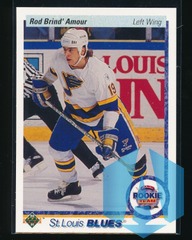 1990-91 Upper Deck All-Rookie Team #347 Rod Brind' Amour St.Louis Blues